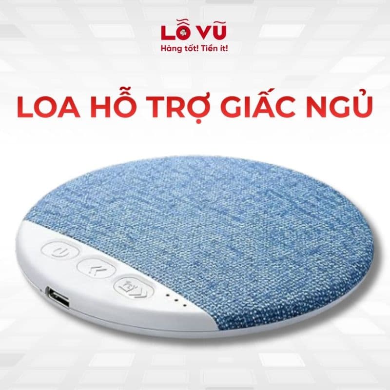 Loa hỗ trợ giấc ngủ - Bluetooth 5.3, âm thanh thư giãn, thiết kế tối giản