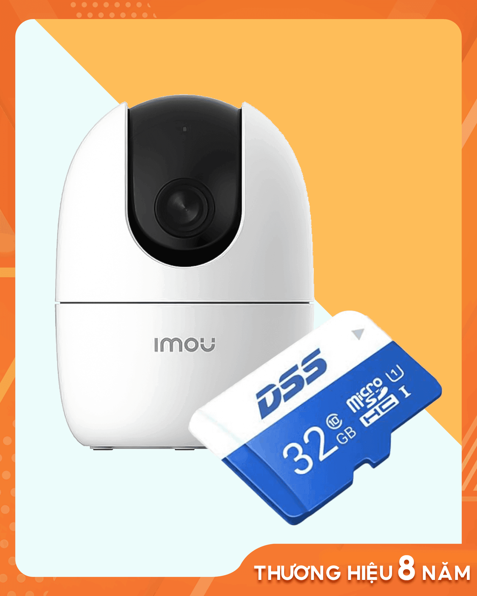 Combo Camera IMOU Ranger 2 + thẻ nhớ