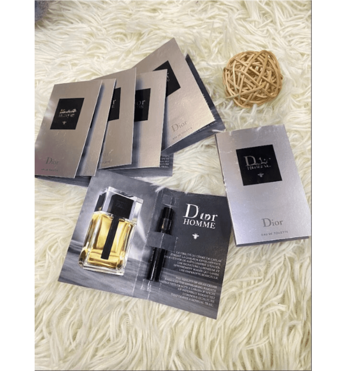 Mẫu dùng thử nước hoa Dior Homme EDT - 1ml