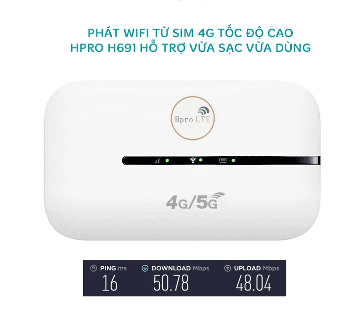 phát wifi HPRO chính hãng H691