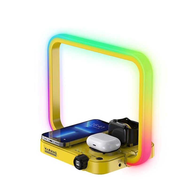 Sạc Đa Năng 3 in 1 kiêm đèn led trang trí