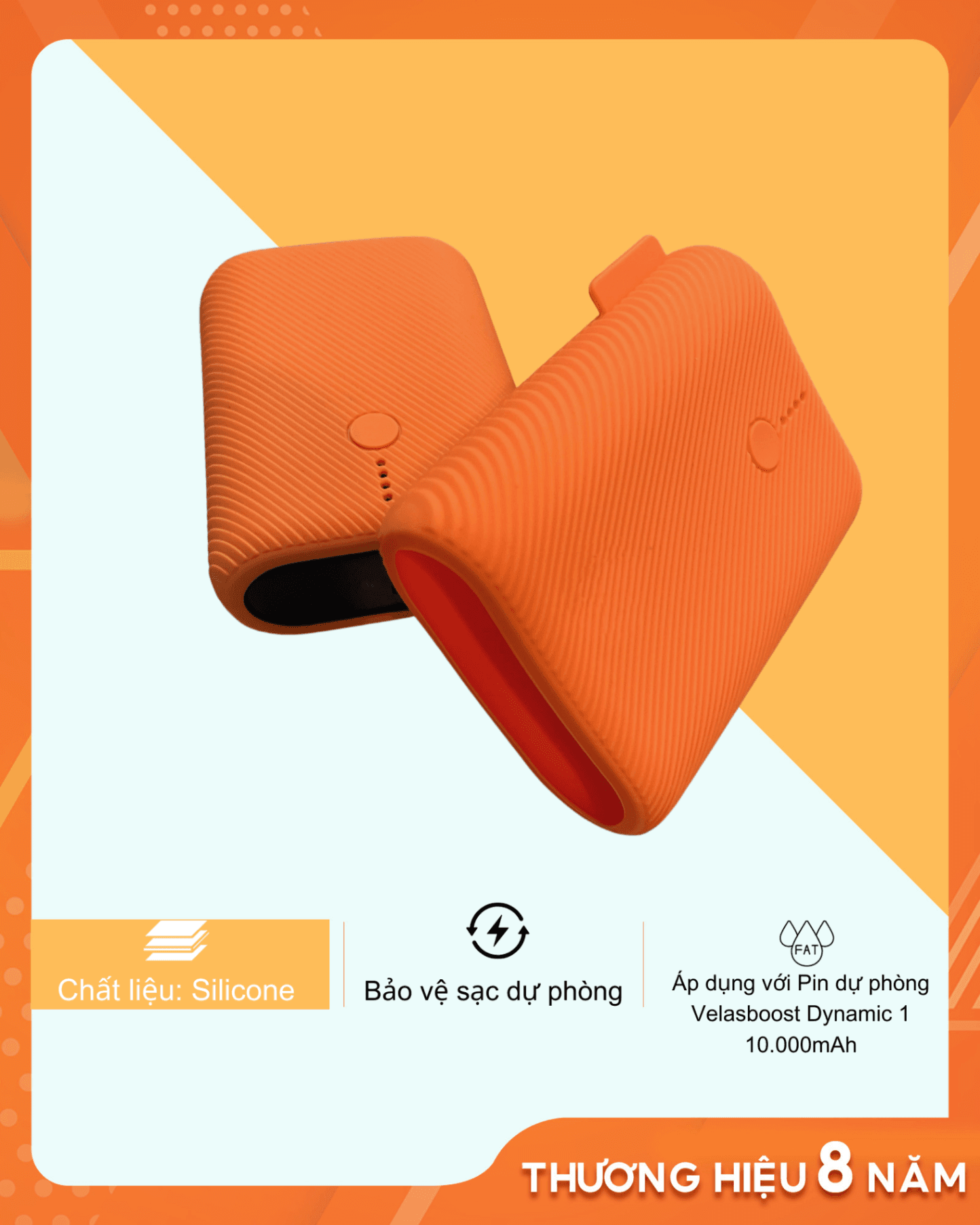 Ốp silicone Dynamic 1 10k mAh
