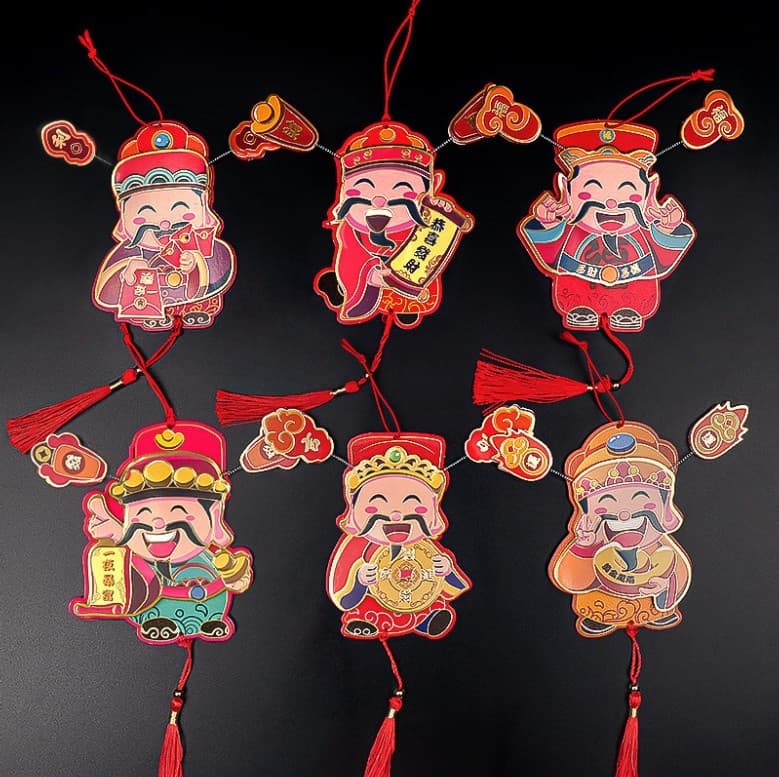 Thần Tài Trang Trí - 4 Cái