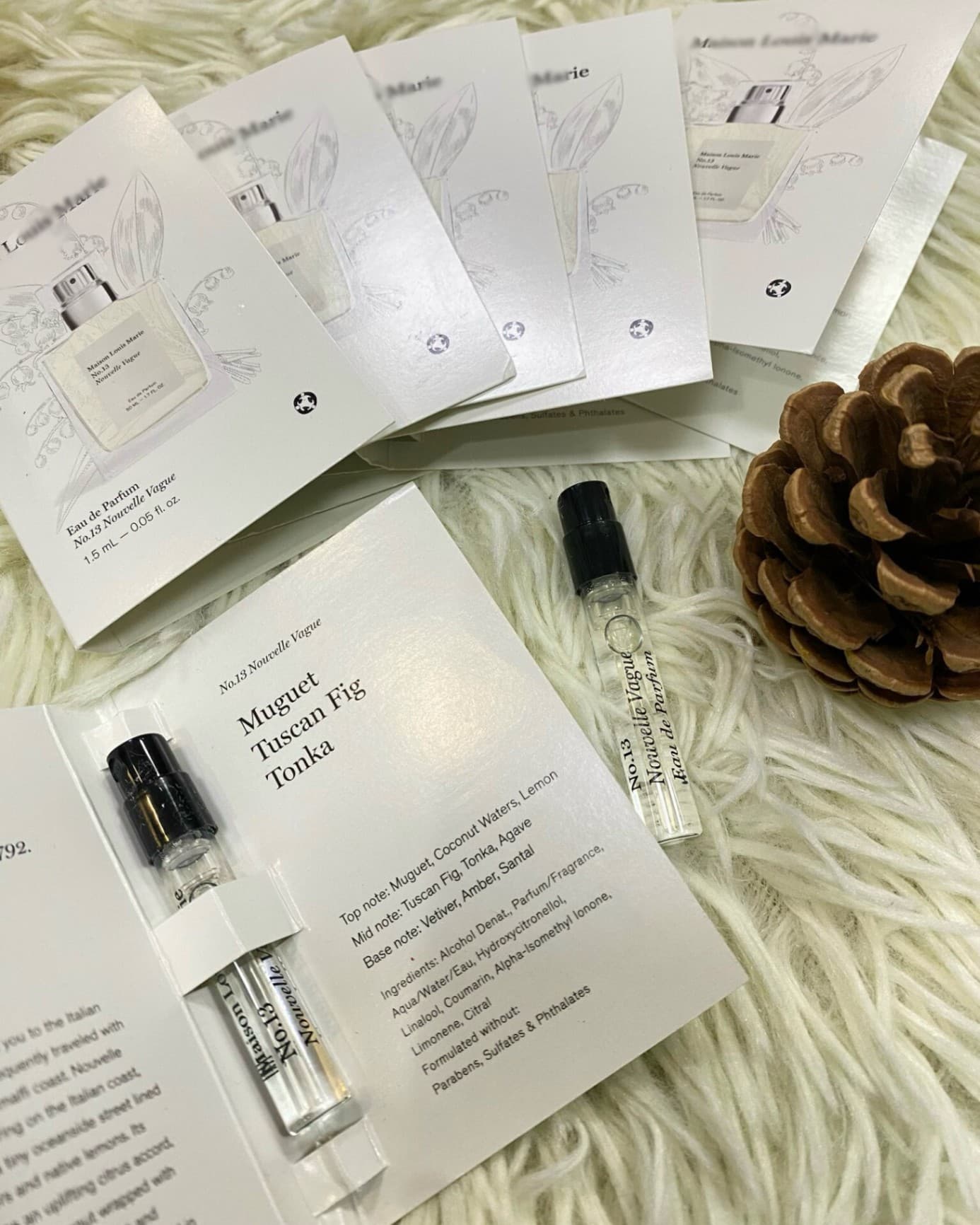 Mẫu dùng thử nước hoa Maison Louis Marie No.13 Nouvelle Vague - 1.5ml