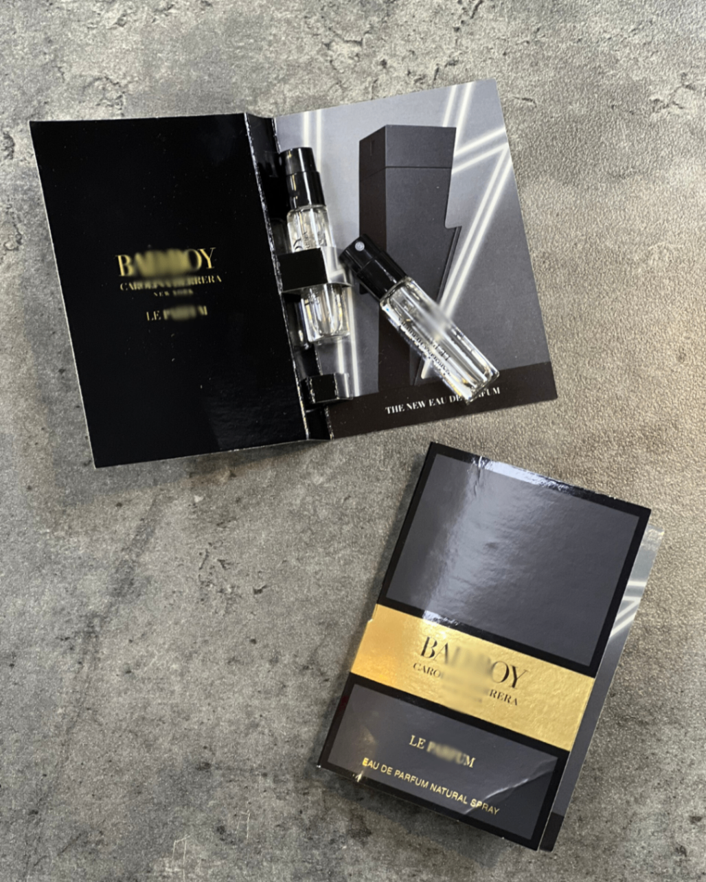 Mẫu dùng thử nước hoa Carolina Herrera Bad Boy Le Parfum - 1.5ml