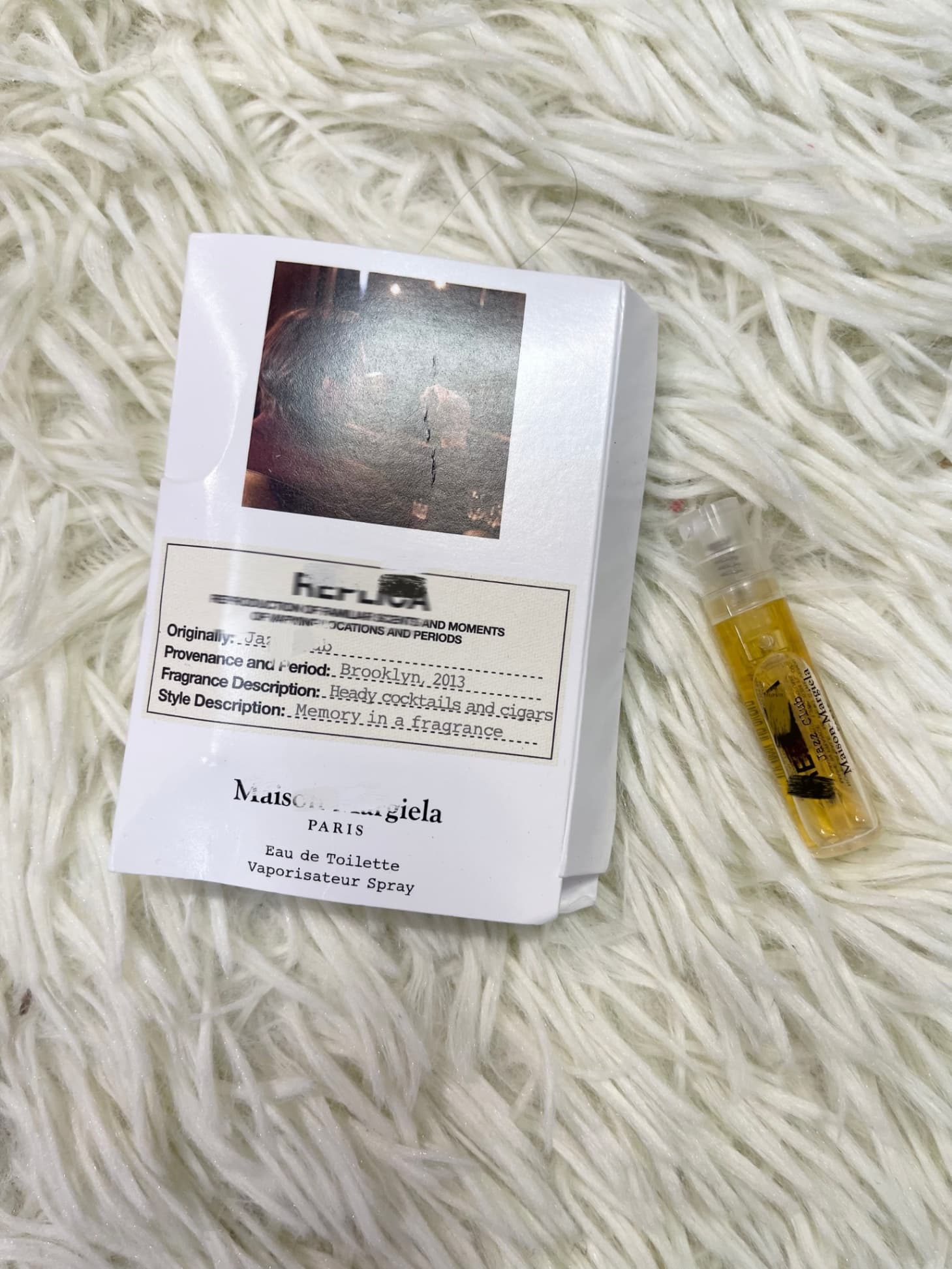 Mẫu dùng thử nước hoa - Maison Margiela Replica Jazz Club - 1.2ml