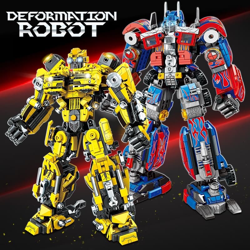 Lego Xếp Hình Robot và Xe 2 In 1 Chi Tiết Nhựa ABS Cao Cấp