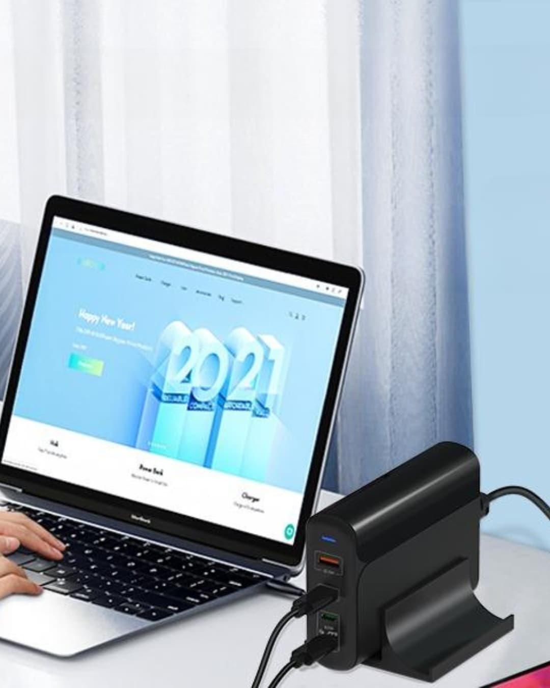 Adapter USB PD AC 4 cổng A2002-11 150W (Không hộp)