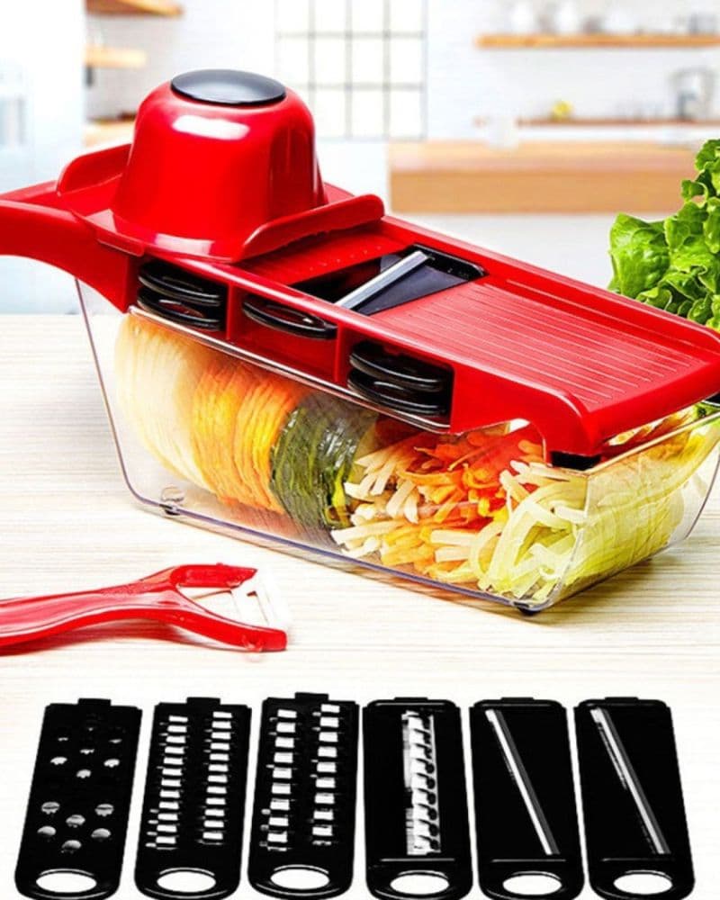 Bộ dụng cụ cắt gọt rau củ 6 in 1