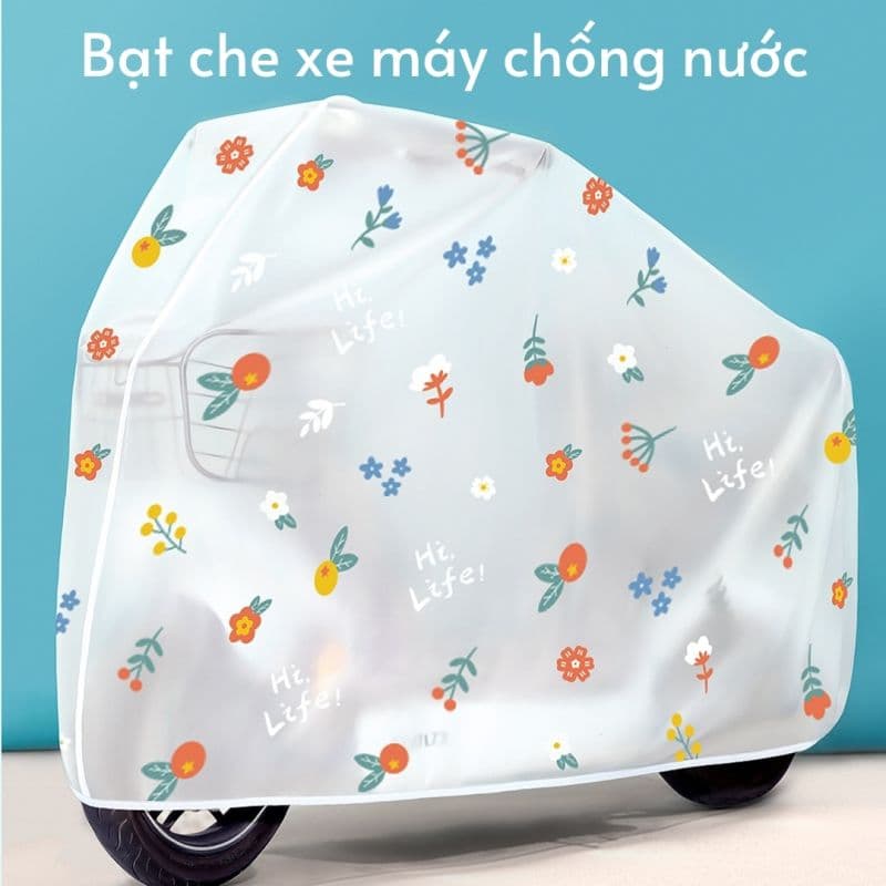 Bạt che xe máy chống nước