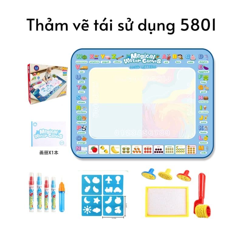 Thảm vẽ tái sử dụng 5801