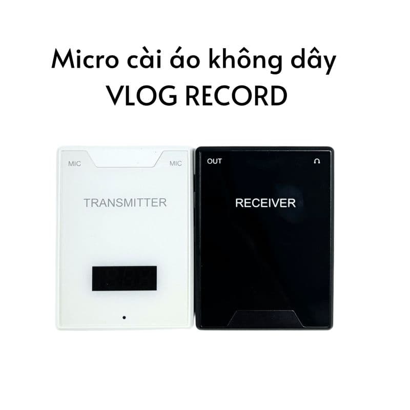 Micro cài áo không dây VLOG RECORD