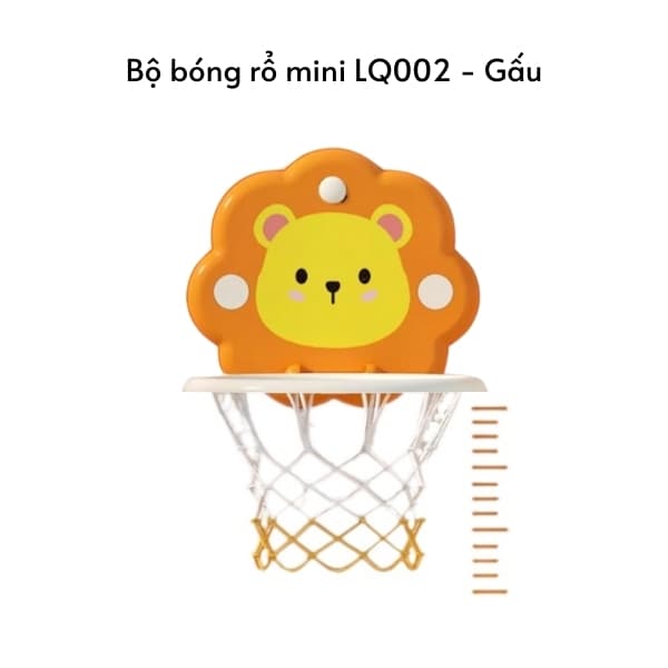 Bộ bóng rổ mini LQ002 - Gấu