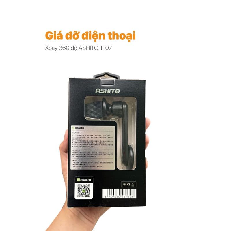 Giá đỡ điện thoại xoay 360 độ ASHITO T-07