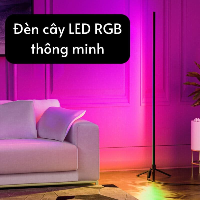 Đèn cây LED RGB thông minh