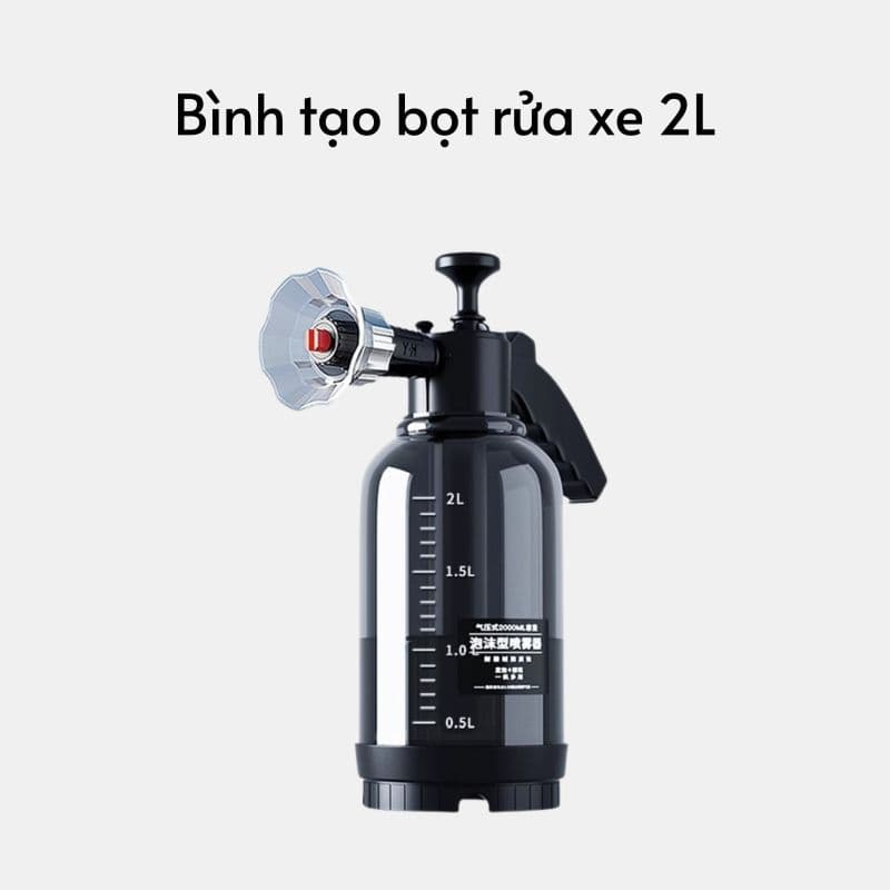 Bình tạo bọt rửa xe 2L