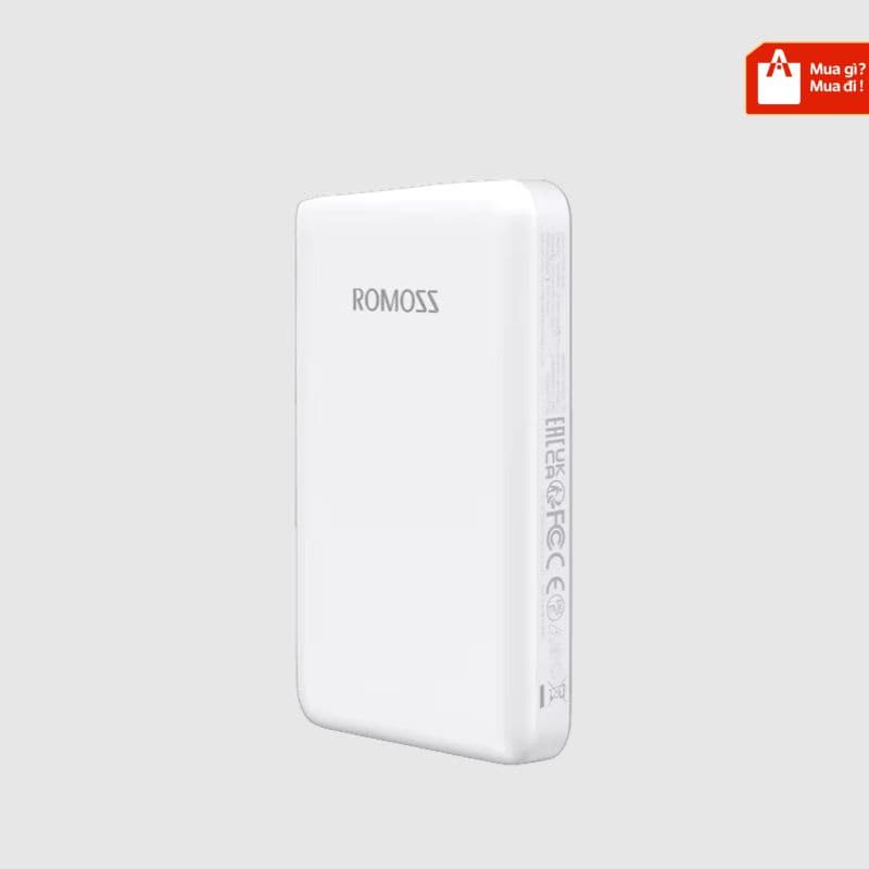 Pin dự phòng magsafe Romoss 5000mAh WSC05 (không hộp)