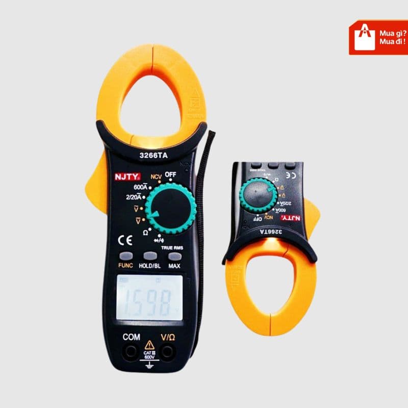 Đồng hồ kẹp dòng vạn năng NJTY 3266TA