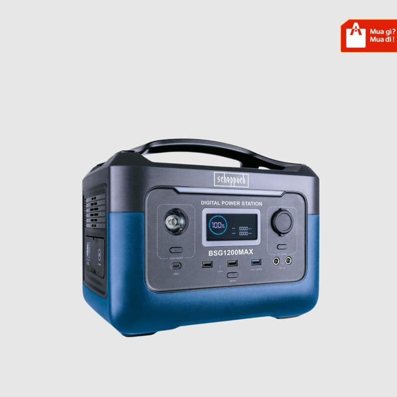 Trạm sạc di động SCHEPPACH BSG1200MAX 577Wh