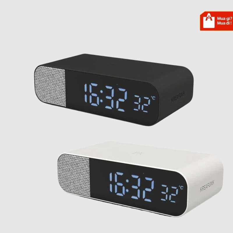 Đồng hồ báo thức đa năng KREAFUNK aWAKE II