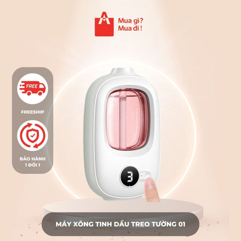 Máy Xông Tinh Dầu Treo Tường 01