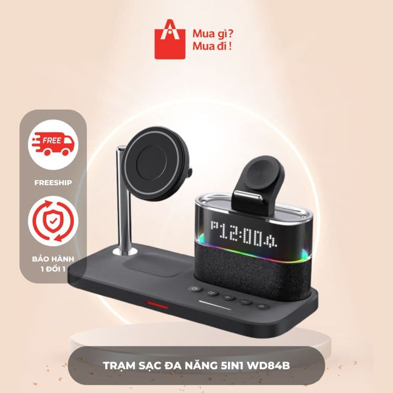 Trạm sạc đa năng 5in1 WD84B