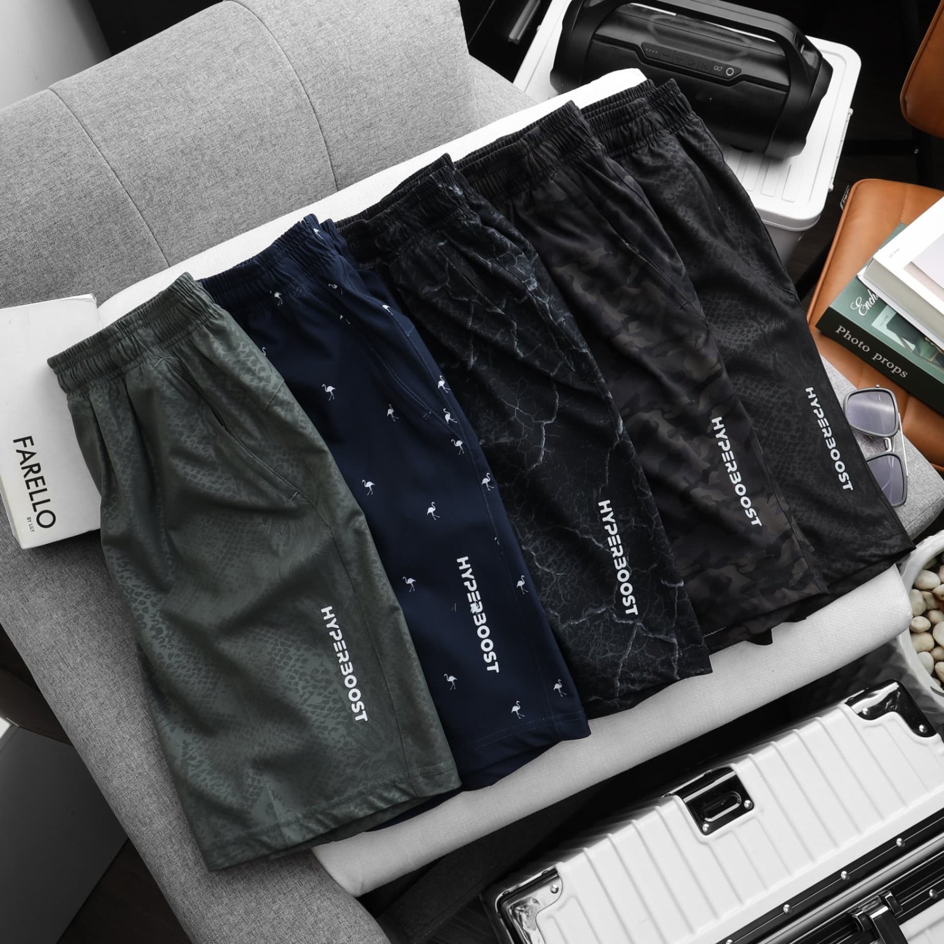 Quần short co dãn đa chiều thoáng khí HyperBoost Gen 7