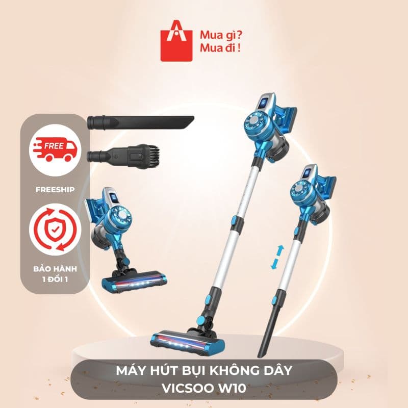 Máy hút bụi không dây VICSOO W10