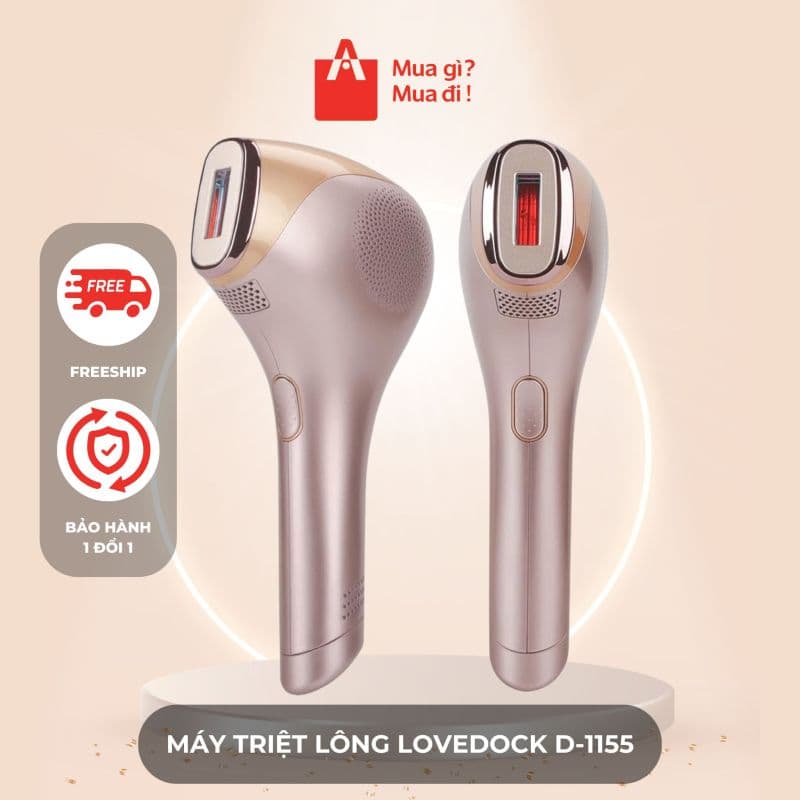 Máy triệt lông LOVEDOCK D-1155