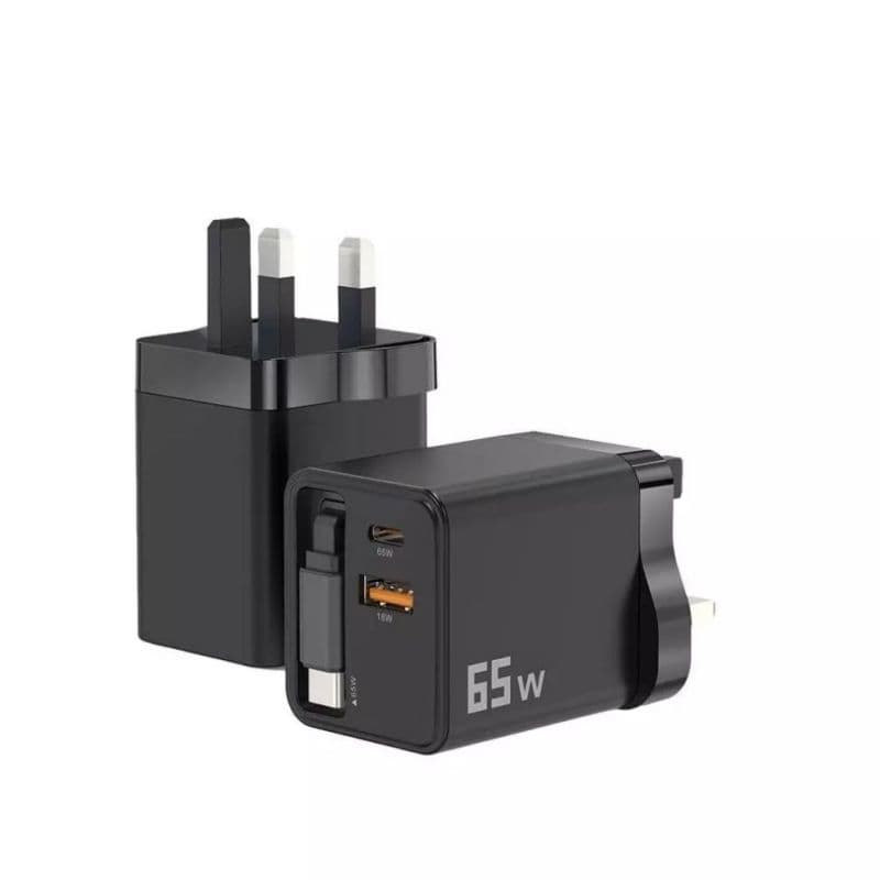 Bộ sạc nhanh PD GaN 65W