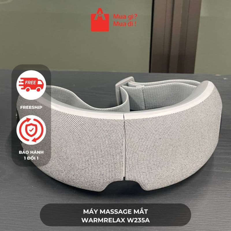 Máy massage mắt WARMRELAX W235A
