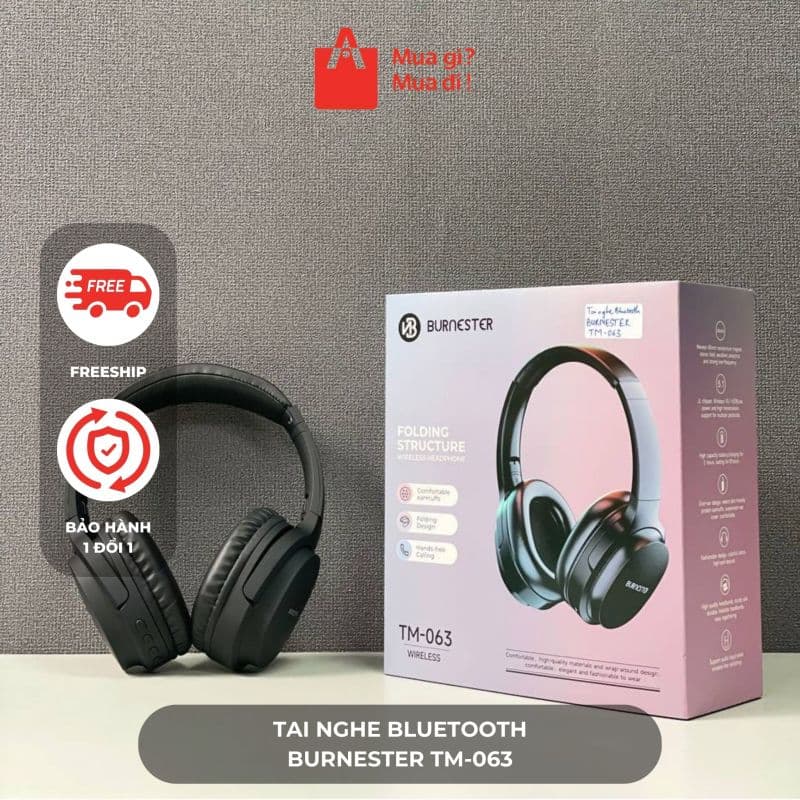 Tai nghe Bluetooth BURNESTER TM-063