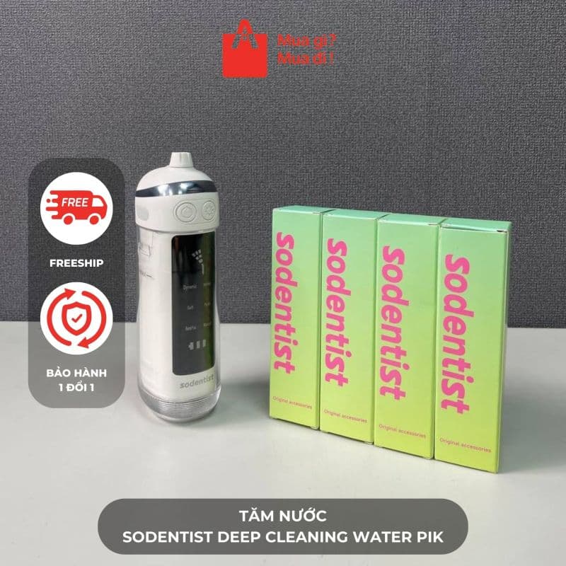 Tăm nước SODENTIST Deep Cleaning Water Pik