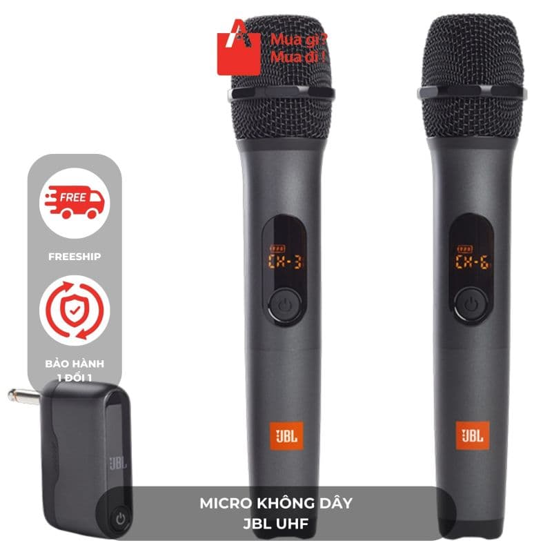 Micro không dây JBL UHF