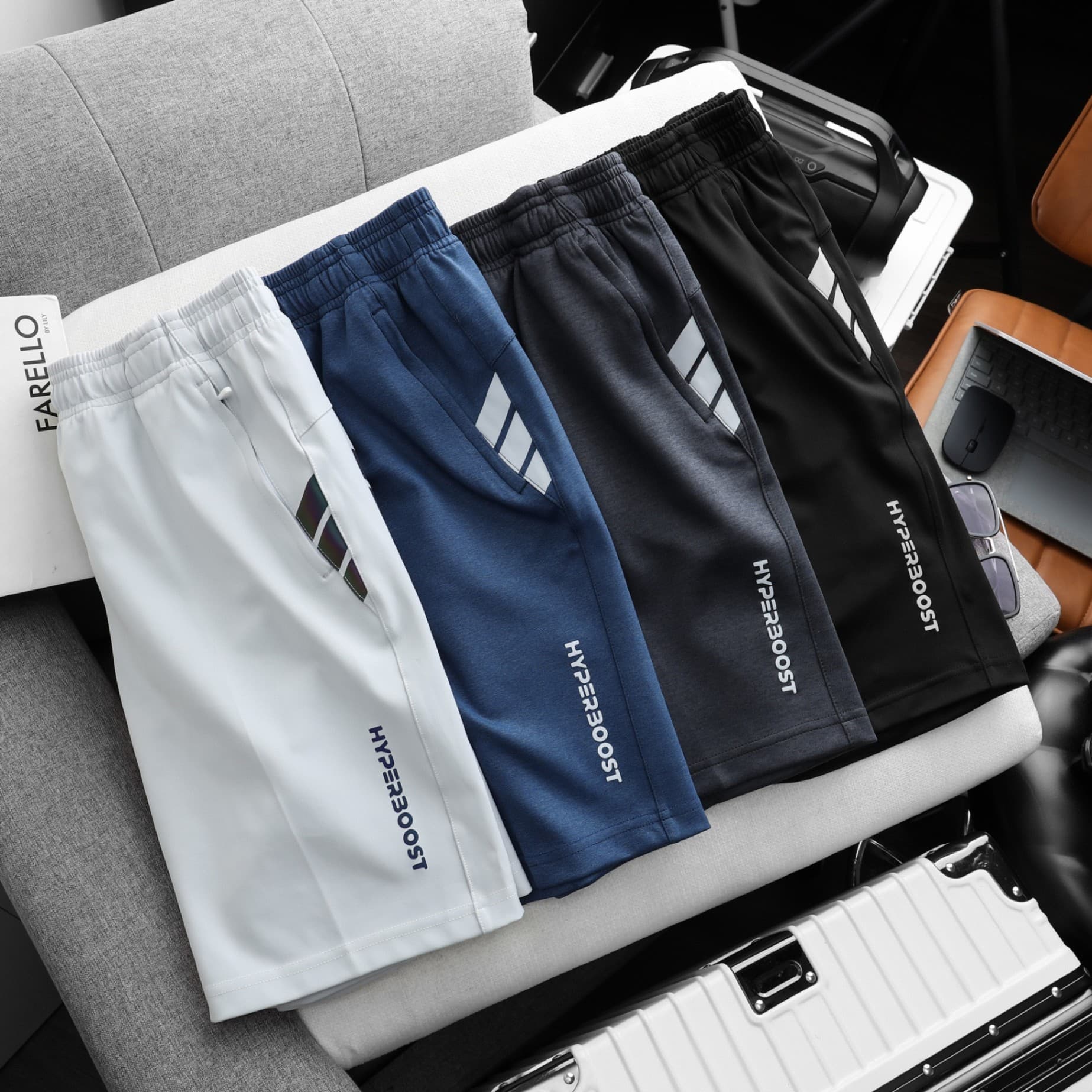 Quần short thể thao thấm hút mồ hôi HyperBoost Gen 6