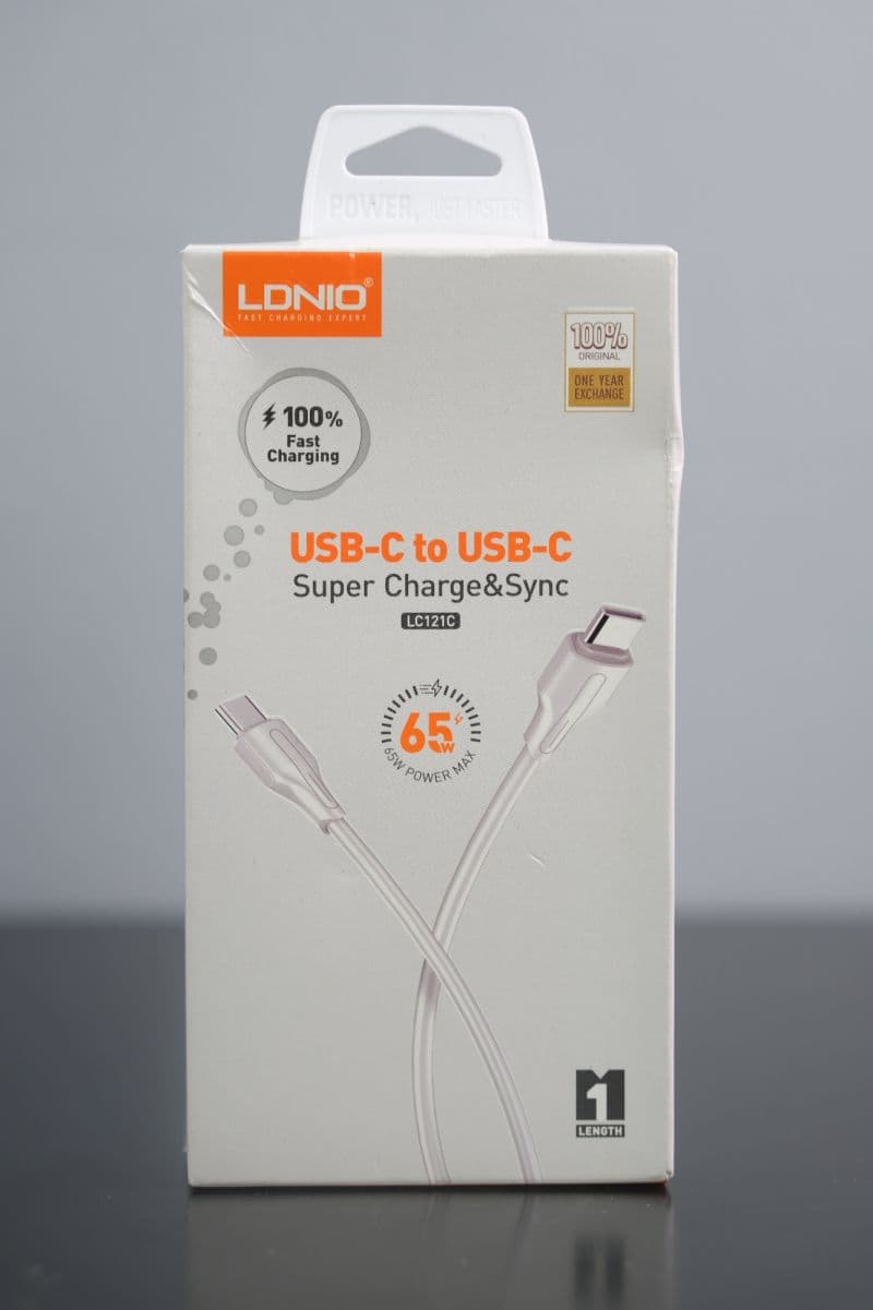 TL Dây sạc LDNIO 65W LC121C C-C (Mới)