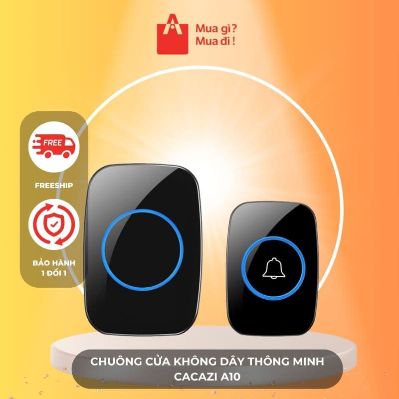 Chuông cửa không dây thông minh CACAZI A10