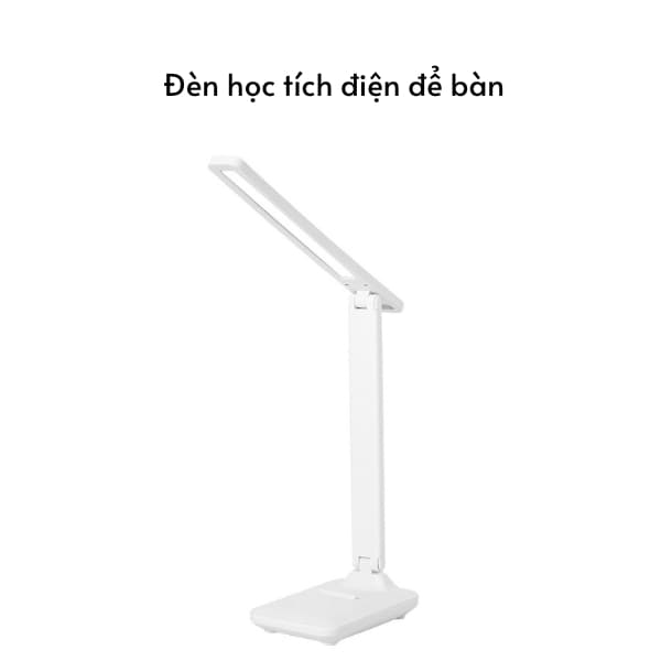 Đèn học tích điện để bàn