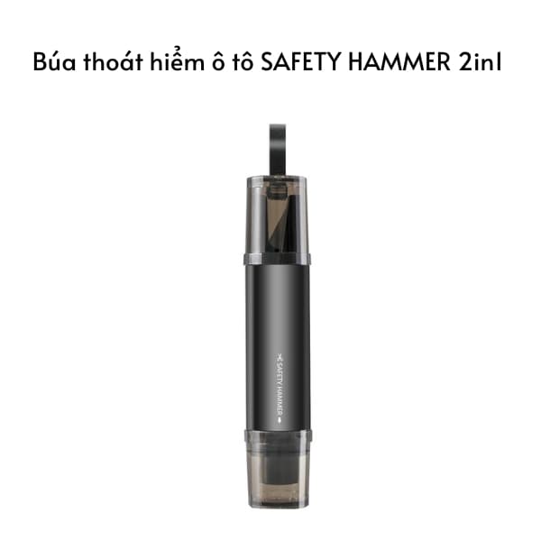 Búa thoát hiểm ô tô SAFETY HAMMER 2in1