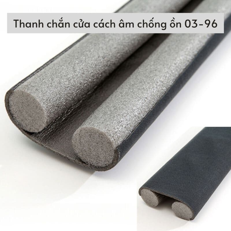 Thanh chắn cửa cách âm chống ồn 03-96