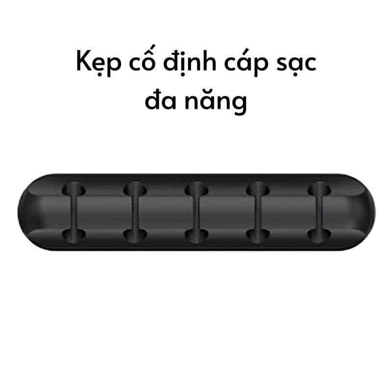 Kẹp cố định cáp sạc đa năng