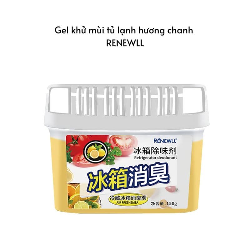Gel khử mùi tủ lạnh hương chanh RENEWLL