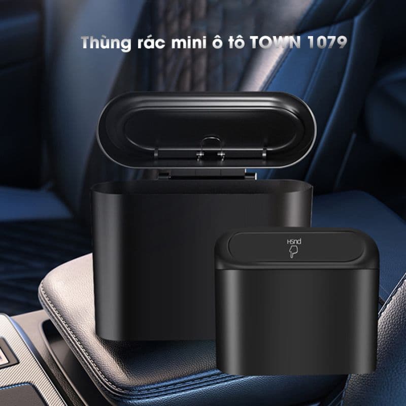 Thùng rác mini ô tô TOWN 1079