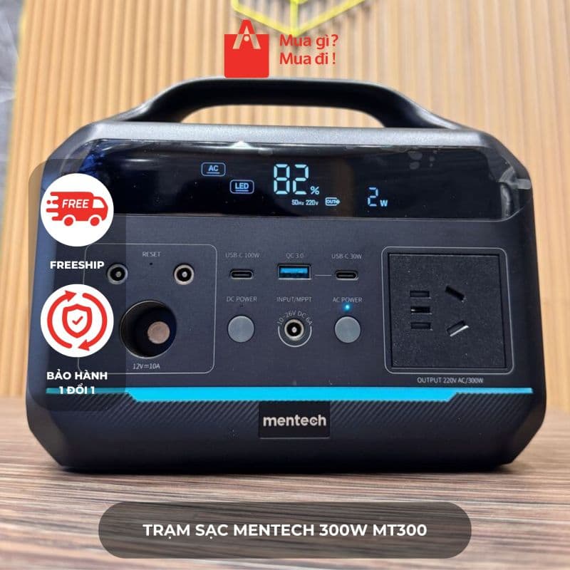 Trạm sạc MENTECH 300W MT300