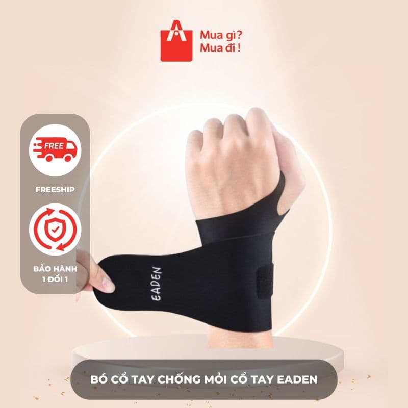 Bó cổ tay chống mỏi cổ tay EADEN