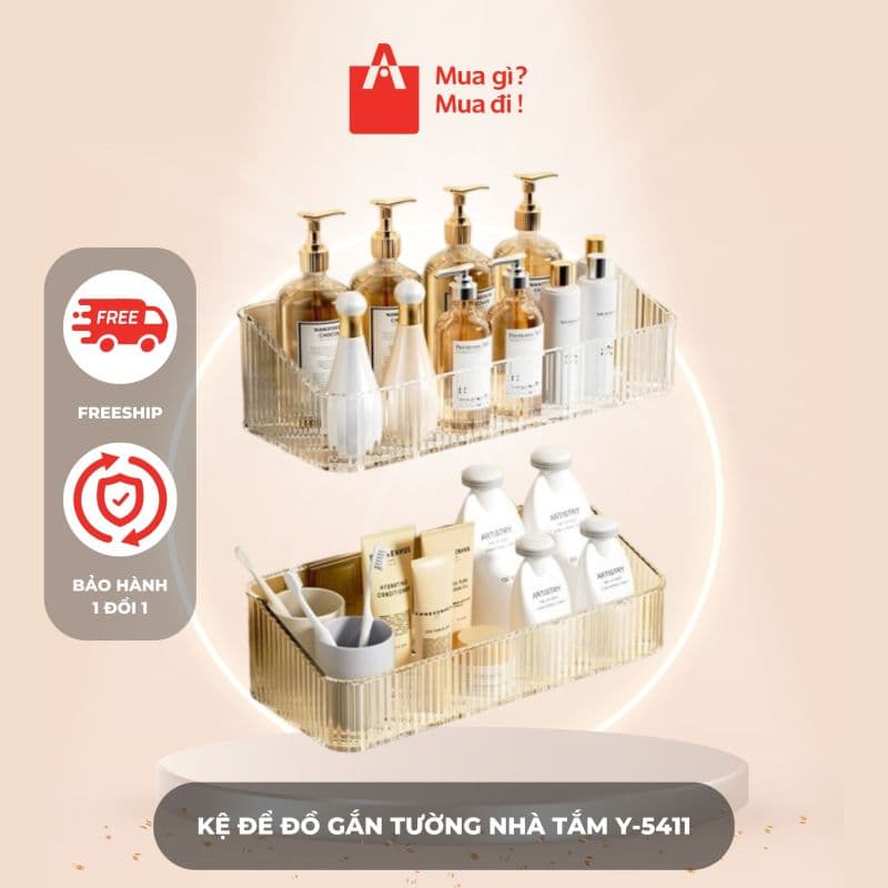 Kệ Để Đồ Gắn Tường Nhà Tắm Y-5411