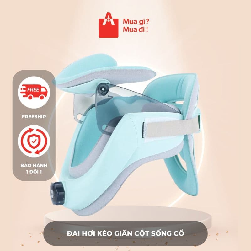 Đai Hơi Kéo Giãn Cột Sống Cổ