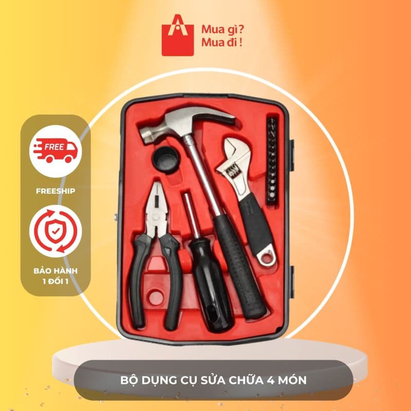 Bộ dụng cụ sửa chữa 4 món
