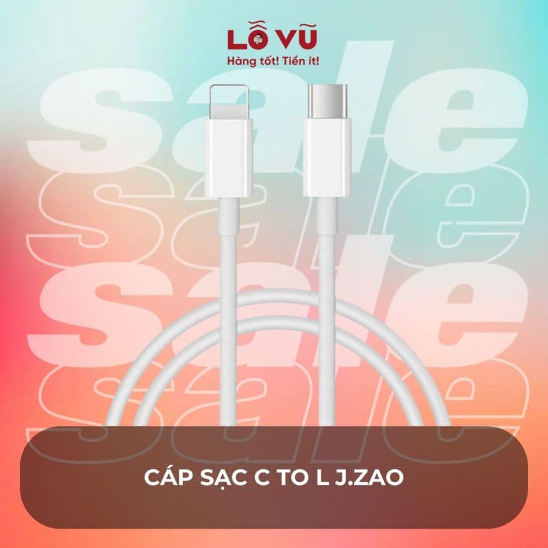 Cáp sạc C to L J.zao
