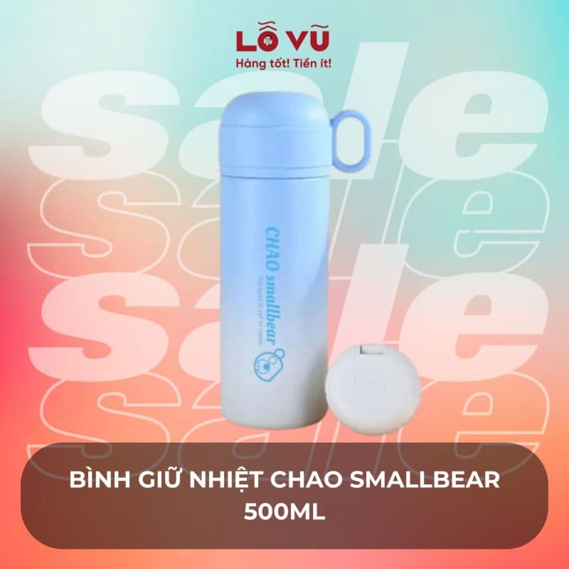 Bình Giữ Nhiệt CHAO Smallbear 500ml
